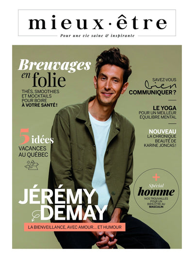 MAGAZINE MIEUX -ÊTRE : LE BIEN-ÊTRE AU MASCULIN