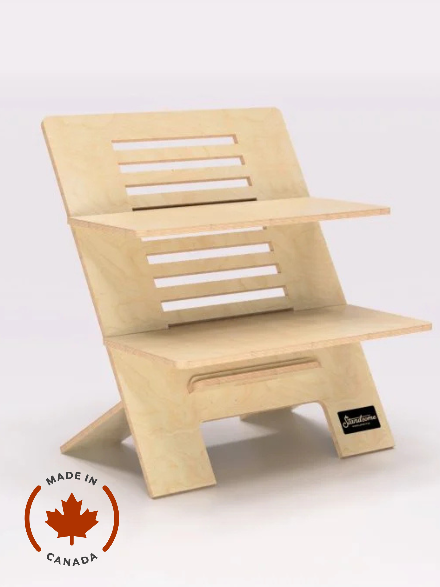 BUREAU DEBOUT EN BOIS - STANDSOME