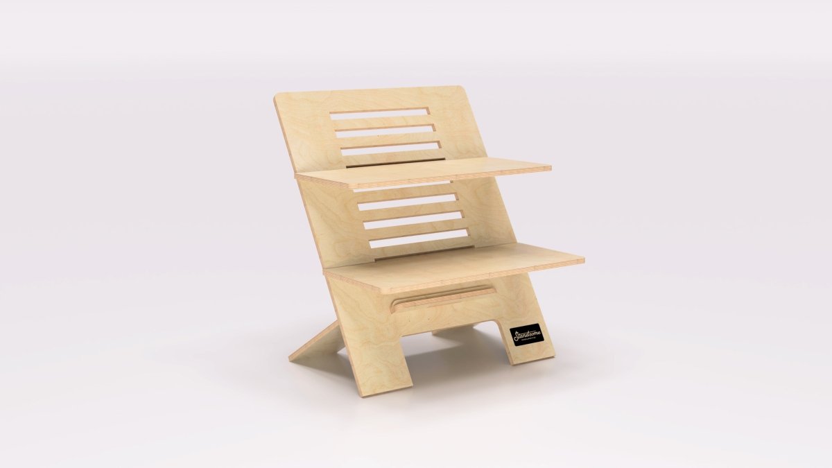 Station de bureau en bois - STANDING DESK - MTL Balance Board